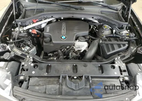 2017 BMW X3 Sdrive28I из США, поврежденный, VIN 5UXWZ7C35H0X40443